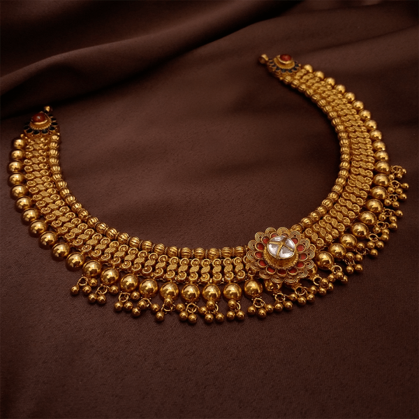 One Gram Gold Necklace For Women